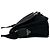 Bolso de hombro Prada en nylon Tessuto Pocono y cuero Saffiano con logo triangular Negro - vista 5