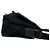 Bolso de hombro Prada en nylon Tessuto Pocono y cuero Saffiano con logo triangular Negro - vista 6
