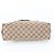 Gucci GG Canvas Sherry Line Horsebit Leder Tote Bag Beige Grün - Ansicht 6