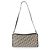 Borsa a tracolla in pelle Christian Dior Trotter Nero Beige - vista 3