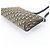 Borsa a tracolla in pelle Christian Dior Trotter Nero Beige - vista 4
