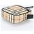 Burberry Nova Check Schultertasche aus Leder Beige - Ansicht 4
