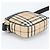 Burberry Nova Check Schultertasche aus Leder Beige - Ansicht 5