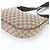 Borsa a tracolla Gucci GG Canvas 122790 in pelle Marrone Beige - vista 4