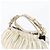 Sac à main cabas Miu Miu en cuir doré - vue 2