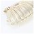 Sac à main cabas Miu Miu en cuir doré - vue 5
