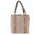 Borsa Tote e a Tracolla Gucci GG Canvas Bamboo Marrone Beige