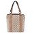 Borsa Tote e a Tracolla Gucci GG Canvas Bamboo Marrone Beige - vista 3