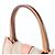 Miu Miu Lederhandtasche Tote Bag Pink Beige - Ansicht 2