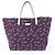 Borsa Tote Gucci Heartbeat All-Over Print Bianco Blu navy