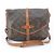 Bolsa de Ombro Louis Vuitton Monogram Saumur 30 em Couro Marrom
