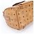 MCM Visetos Monogram Leder Tote Bag Braun - Ansicht 5