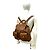 GUCCI Vintage Bamboo Leder-Rucksack Braun - Ansicht 2