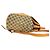 Gucci Vintage GG Logo Canvas Leder-Rucksack Braun - Ansicht 6