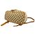 Gucci Vintage GG Logo Canvas Leder-Rucksack Braun - Ansicht 8