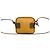 Loewe Vintage Mini-Schultertasche aus Leder mit eingraviertem Anagram-Logo Braun Kamel - Ansicht 3