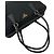 Prada Triangle Logo Hardware Tote Bag Black - view 4