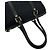 Gucci GG Logo Canvas und Leder Tote Bag Schwarz - Ansicht 4