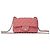 Borsa a tracolla con catena Chanel Matelassé Coco Mark in pelle di agnello Rosa
