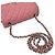 Borsa a tracolla con catena Chanel Matelassé Coco Mark in pelle di agnello Rosa - vista 4