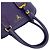 Bolsa Prada em couro Saffiano com logo triângulo Roxo - vista 4