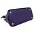 Bolsa Prada em couro Saffiano com logo triângulo Roxo - vista 7