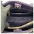 Bolsa Prada em couro Saffiano com logo triângulo Roxo - vista 9