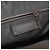 Bolso Yves Saint Laurent Muse Medium en cuero marrón oscuro - vista 7