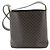 Céline Bolso Celine Macadam en cuero Negro/Marrón Castaño - vista 2