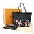 Sac cabas Louis Vuitton Monogram Empreinte Neverfull MM Noir Multicolore - vue 2
