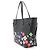 Sac cabas Louis Vuitton Monogram Empreinte Neverfull MM Noir Multicolore - vue 4