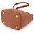 Borsa a tracolla Louis Vuitton Low Key All In BB Cognac - vista 5