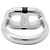 Ring Hermès Bague Hermes Maillon Silver Band, Taille 9.5 Argenté - vue 3
