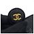 Borsa Vanity Chanel in vitello granulato nero - vista 11