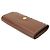 Burberry Nova Check Bi-fold Long Wallet Brown Beige - view 5
