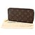 Cartera Zippy Monogram Louis Vuitton, Fuchsia Fucsia Monograma - vista 2