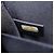 Borsa a tracolla Chanel Boy North-South Border D'oro Blu navy - vista 5