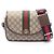 Gucci Ophidia Small GG Supreme Schultertasche Braun Beige