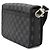 Sac Messenger Louis Vuitton Damier Infini Noir Argenté Damier ebène - vue 3