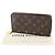 Louis Vuitton Monogram Zippy Wallet Fuschia - view 2