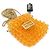 Borsa a tracolla Fendi Pico Baguette con catena Arancione - vista 4