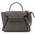 Céline Borsa a mano Celine in pelle grigia Marrone