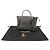 Céline Borsa a mano Celine in pelle grigia Marrone - vista 2