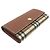 Burberry Nova Check Bi-fold Long Wallet Brown Beige - view 3