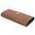 Burberry Nova Check Bi-fold Long Wallet Brown Beige - view 4