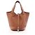 Hermès Bolsa Hermes Picotin Lock PM em Brown Marrom