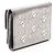 Jimmy Choo NEMO Star Studded Tri-fold Geldbörse Silber - Ansicht 2