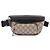 Borsello cintura Gucci GG Supreme Nero Beige
