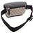 Borsello cintura Gucci GG Supreme Nero Beige - vista 2