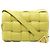 Borsa a tracolla Bottega Veneta Padded Cassette Intrecciato Giallo